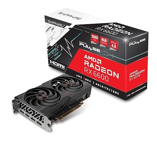 Sapphire Radeon RX 6600 8GB Graphics Card