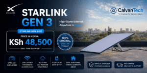 Starlink Gen 3 Kenya price KSh CalvanTech