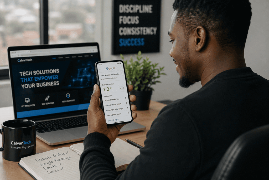 SEO for Kenyan businesses — Google search ranking