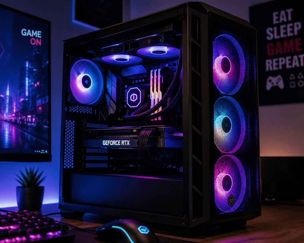 Gaming in Kenya: The Ultimate PC, PS5 & Mobile Guide custom gaming PC build in Kenya
