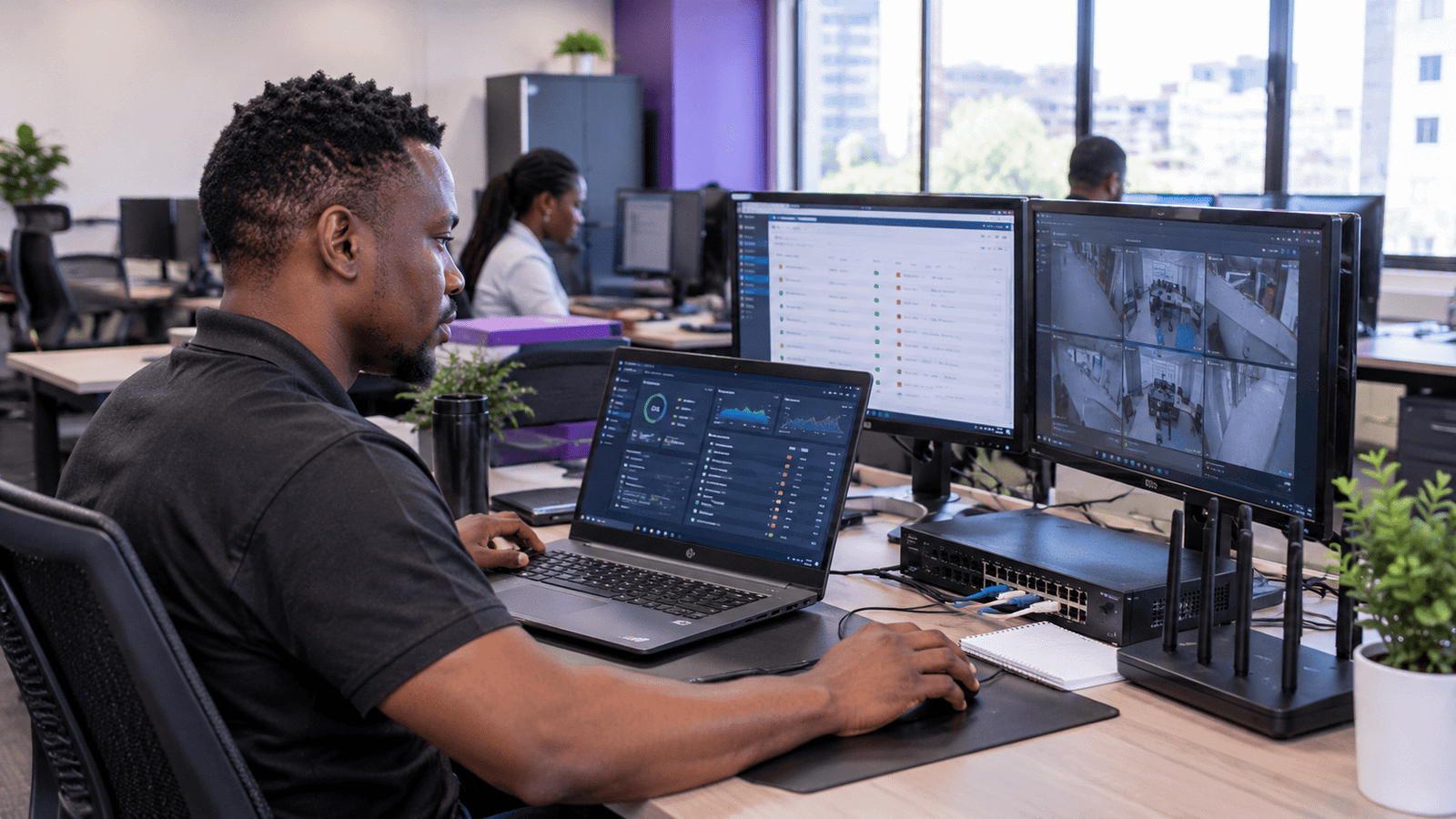 Managed IT support Nairobi business technology environment