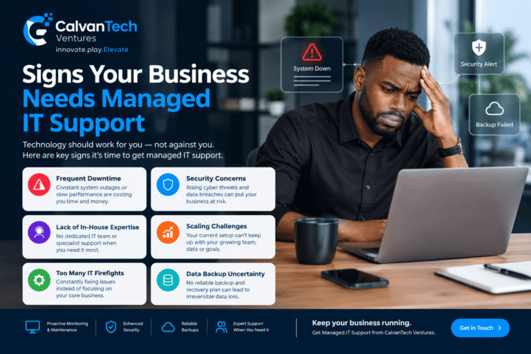 Signs Your Business Needs Managed IT Support